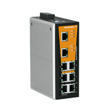 Ipari switch 1,6Gbps 24VDC DIN sín Ethernet 8x10/100Mbps RJ45 port IE-SW-VL08MT-8TX Weidmüller