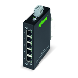 Ipari switch DIN sín Ethernet 5x10/100Mbps RJ45 port IP30 Eco WAGO