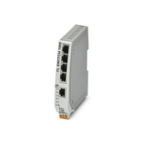 Ipari switch 24VUC DIN sín Ethernet 5x10/100Mbps RJ45 port IP30 FL SWITCH 1005N PHOENIX CONTACT