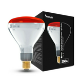 IR lámpa R125 fél piros izzó PAR 250W 220-240V E27 3000h pecial Light Technik