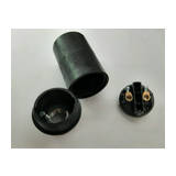 Izzólámpa foglalat 2A 250V Edison-menetes műanyag csavaros M10x1 F14-301m LEGRAND