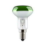 Izzólámpa reflektor R50 40W 230V E14 zöld GE Lighting