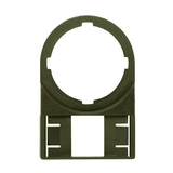 Jelölő tartó 22,5mm SIEMENS EATON vészleállítókhoz 42mm x 27mm x üres SM-H 27/12.5 SW Weidmüller