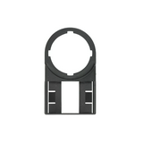 Jelölő tartó 48mm x 27mm x üres fekete SM-H 27/18 SW Weidmüller