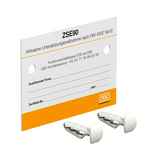 Jelölőtábla húzásmentesítőhöz ZSE90-hez 70mm x 100mm x fehér KS-ZSE DE OBO-BETTERMANN