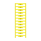 Jelölőtábla ív 48db 33,5x5mm sárga