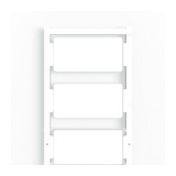 Jelölőtábla öntapadós 1.2mm x 60mm x üres fehér  öntapadó CC 30/60 K MC NE WS Weidmüller
