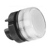 Jelzőlámpa fej darukapcsolóhoz kerek fehér magas 1-lámpa fekete 22mm-átmérő Harmony XAC Schneider