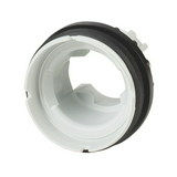 Jelzőlámpa fej kerek lapos 1-lámpa króm műanyag-előlapgyűrű 22mm-átmérő IP67 M22-L-X EATON