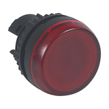 Jelzőlámpa fej kerek piros lapos 22.5mm-átmérő IP66 Osmoz L22 LEGRAND