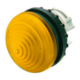 Jelzőlámpa fej kerek sárga magas 1-lámpa króm műanyag-előlapgyűrű 22mm-átmérő IP67 M22-LH-Y EATON