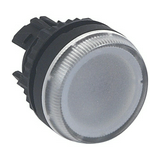 Jelzőlámpa fej kerek víztiszta lapos 22.5mm-átmérő IP66 Osmoz L22 LEGRAND