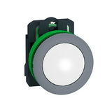 Jelzőlámpa klomplett műa. d30 1x LED fehér 24V AC/DC kerek fényforrással Harmony XB5 Schneider