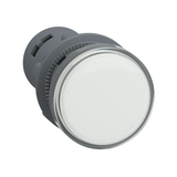 Jelzőlámpa kompakt műa. d22 1x LED fehér 24V AC/DC kerek lapos Harmony EasySeries Schneider