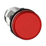 Jelzőlámpa kompakt műa. d22 1x LED piros 230-240V AC/DC kerek magas Harmony XB7 Schneider