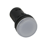 Jelzőlámpa kompakt műa. d22 1x LED víztiszta 195.5-264.5V AC kerek lapos Osmoz L22 LEGRAND