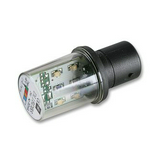 Jelzőlámpa LED 24V BA15d zöld Harmony XVB Schneider