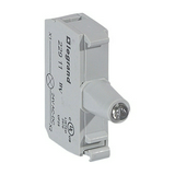 Jelzőlámpa modul LED 10.8-26.4V/AC 10.8-26.4V/DC piros-fényű előlapra csavaros Osmoz L22 LEGRAND