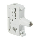 Jelzőlámpa modul LED 10.8-26.4V/AC 10.8-26.4V/DC zöld-fényű előlapra csavaros Osmoz L22 LEGRAND