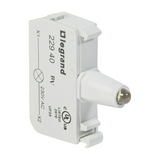 Jelzőlámpa modul LED 195.5-264.5V/AC fehér-fényű előlapra csavaros Osmoz L22 LEGRAND