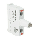 Jelzőlámpa modul LED 195.5-264.5V/AC piros-fényű álló csavaros L22-LEDC230-R LEGRAND