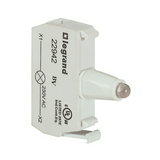 Jelzőlámpa modul LED 195.5-264.5V/AC zöld-fényű előlapra csavaros Osmoz L22 LEGRAND