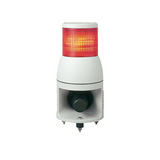 Jelzőoszlop kompakt piros 1x villanó folytonos villogó +hang 100-240V AC Harmony XVC Schneider