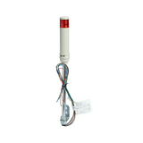 Jelzőoszlop kompakt piros 1x villanó folytonos villogó +hang 24V AC/DC Harmony XVC Schneider