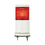 Jelzőoszlop kompakt piros 1x villanó folytonos villogó +hang 24V AC/DC Harmony XVC Schneider