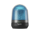Jelzőoszlop komplett kék 1x villanó folytonos villogó 12-24V DC 100mm/ IP65 Harmony XVR Schneider