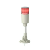 Jelzőoszlop komplett piros 1x villanó +hang 230V AC IP40 60mm-átmérő Harmony EasySeries Schneider