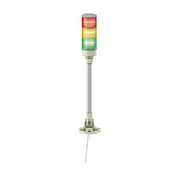 Jelzőoszlop komplett piros-narancs-zöld 3x folytonos villogó +hang Harmony EasySeries Schneider