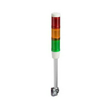 Jelzőoszlop komplett piros-sárga-zöld 3x folytonos +hang 230V AC 45mm/ IP54 Harmony XVM Schneider