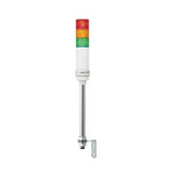Jelzőoszlop komplett piros-sárga-zöld 3x folytonos villogó +hang 24V AC/DC Harmony XVC Schneider