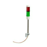 Jelzőoszlop komplett piros-zöld 2x folytonos +hang 24V AC/DC 45mm/ IP54 Harmony XVM Schneider