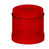 Jelzőoszlop-világítómodul folyamatos piros LED IP65 piros 70mm-átmérő 8WD SIEMENS