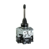 Joystick kapcsoló komplett 3A 4-irányú 1-záró visszahúzással 87mm-kar IP66 Harmony XD2 Schneider