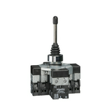 Joystick kapcsoló komplett 3A 4-irányú 2-záró visszahúzással 87mm-kar IP66 Harmony XD2 Schneider