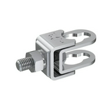 JP CC-kapocs rendszer B-típus nemesacél V2A 16mm-befogás 8-10mm-körvezetőhöz VI J.PRÖPSTER