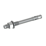 Fali tőcsavar acéldübellel M12 nemesacél V4A M 12 128mm-tengelyhossz acél J.PRÖPSTER