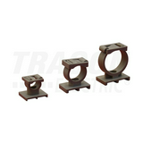 Kábel- és csőrögzítő bilincs nyitható 38,5x45mm 28mm-csőátmérőhöz műanyag 1db csőhöz TRACON