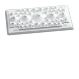 Kábelbevezető 45kábelhez fedél 240mm x 130mm x 30mm műanyag Quadro/Univers/Orion Hager