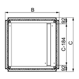Kábelbevezető lemez 1bemenet galvanizált acél 800mmx 30mmx 655mm Spacial SF Schneider