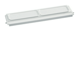 Kábelbevezető panel teli (2db) műanyag 460mm x 20mm x 113mm Vega D Hager