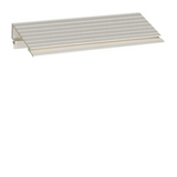 Kábelbevezető tartalék gyári porszórt 270mm x 480mm x 60mm Quadro4 Hager