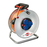 Kábeldob AT-N07V3V3-F acéllemez 25m 1.5mm2/ 3x 3-CEE IP44 BAT LECTRA