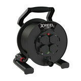 Kábeldob műanyag 25m H07RN-F 2.5mm2/ 3x 4x2P+E/230V IP54 XREEL 250 4xSSD PCE