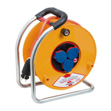 Kábeldob AT-N07V3V3-F műanyag 25m 2.5mm2/ 3x 3x2P+E/230V IP44 Garant+Bretec LECTRA