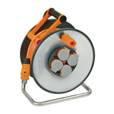 Kábeldob AT-N07V3V3-F autopilot acéllemez 33m 2.5mm2/ 3x 4x2P+E/230V IP44 professionalLINE LECTRA