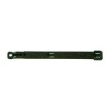 Kábeljelölő-tartó KBH-S jelölőhöz kötegelővel rögzíthető 110mm fekete KH 110 BK CONTA-CLIP